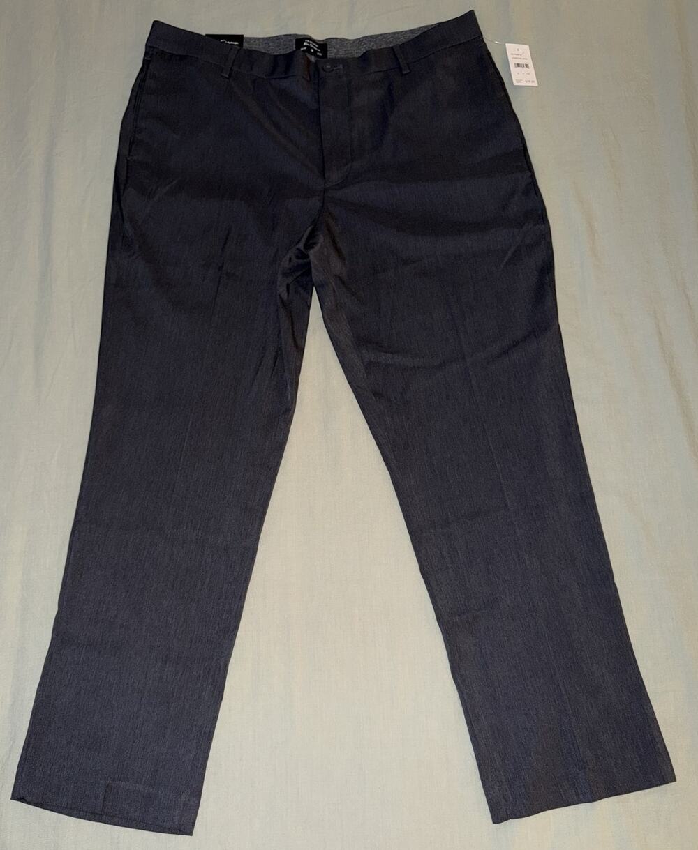 Ben Sherman Stretch Skinny Fit Pants Charcoal Gray Mens 36x30
